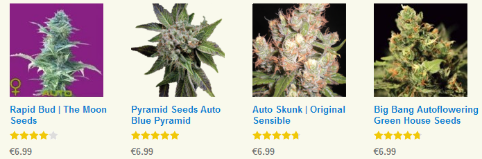 Best Cannabis Seeds 2014 - Autoflowering Collection