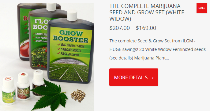 Complete White Widow Grow Kit - Click Here
