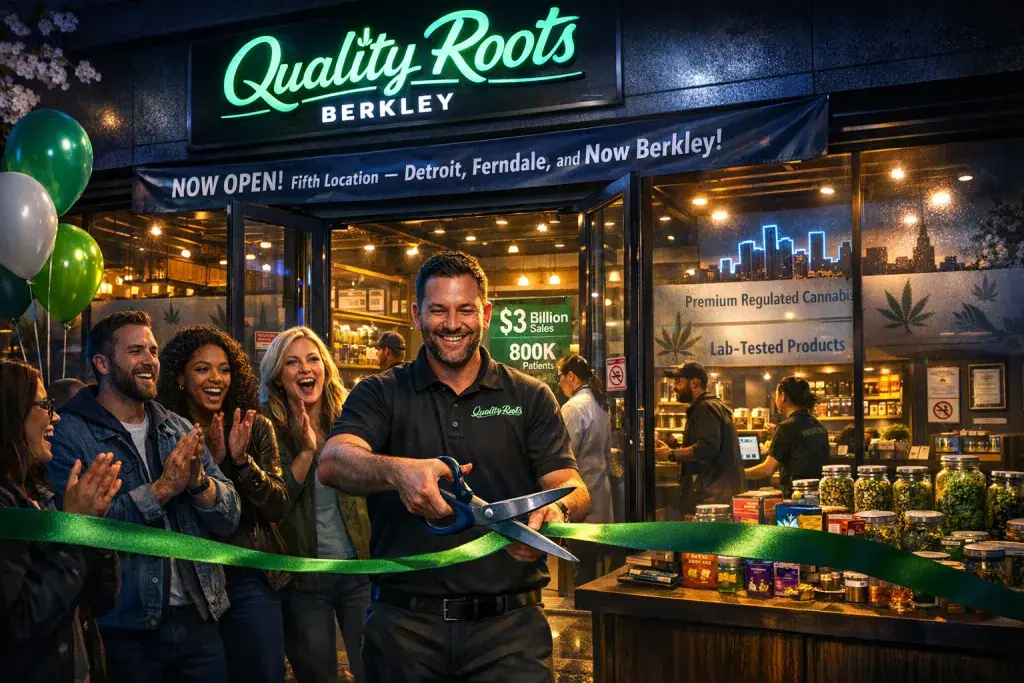 Quality Roots Expands Michigan Footprint with April 2023 Berkley Store Opening
