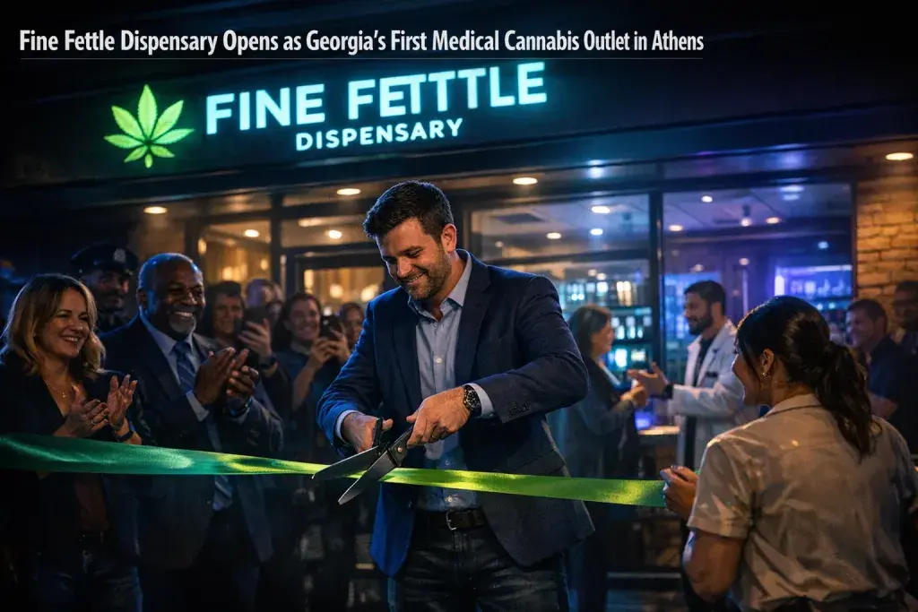 Fine Fettle Dispensary Opens as Georgia's First Medical Cannabis Outlet in Athens