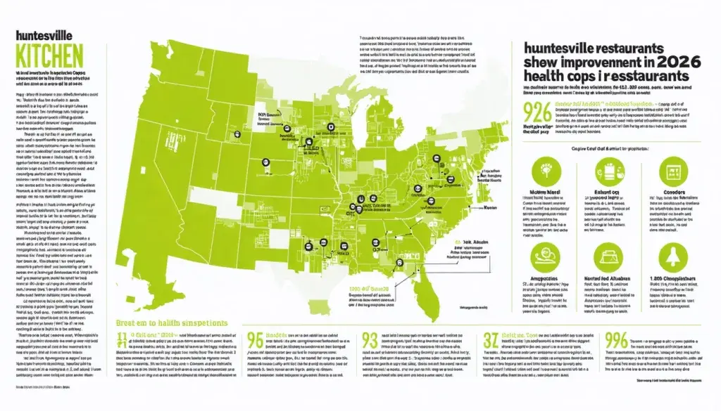 Huntsville Restaurants Show Improvement in 2026 Kitchen Cops Inspections