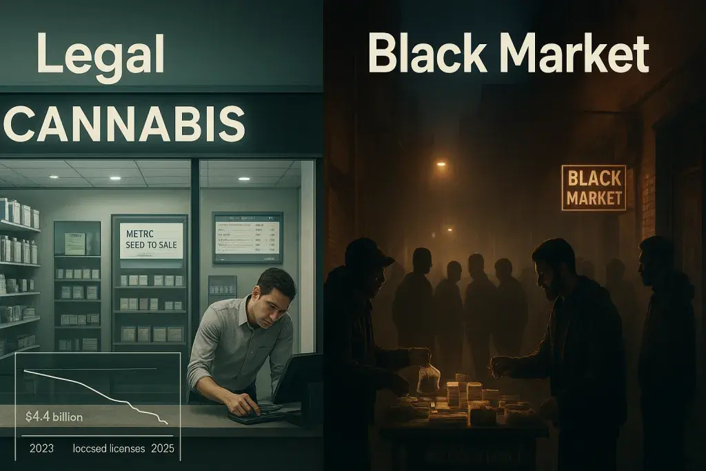 Legalization Recruited Cannabis Customers the Black Market Now Serves