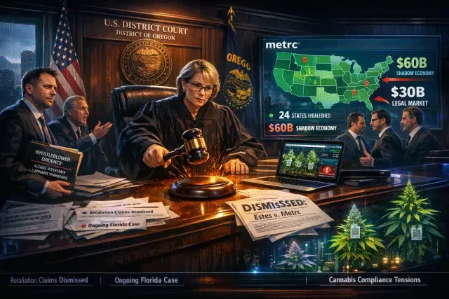 Oregon Judge Dismisses Whistleblower Lawsuit Against Cannabis Tracker Metrc