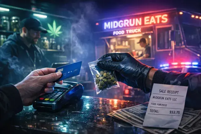 Blüm Dispensary Masks Credit Card Purchases as Food Truck Sales