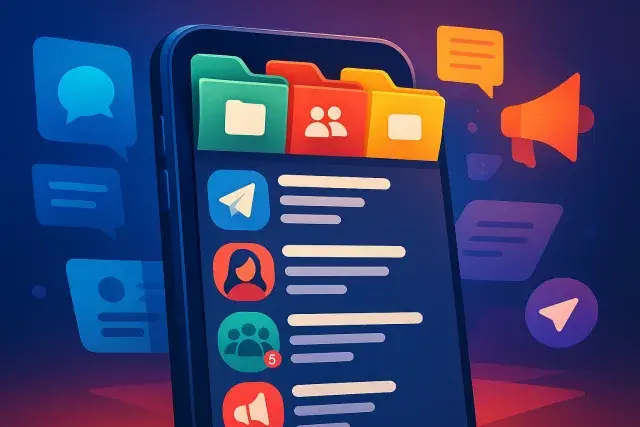 Telegram folders, explained